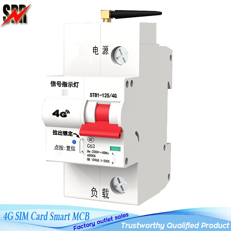 4G SIM Card Smart Mini Circuit Breaker