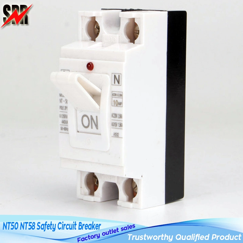 Nt-50 Nt-58 Safety Circut Breaker (Safety Switch) , Nt-58 Nt-508 Nt50-32n 5A 10A 16A 25A 32A 40A Overcurrent Protection Circuit Breaker