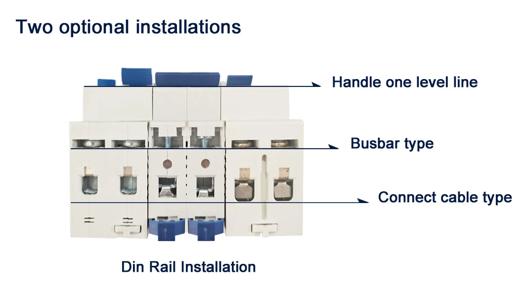 6ka Series MCB&RCCB&RCBO Series Unified Appearance Size Circuit Breaker