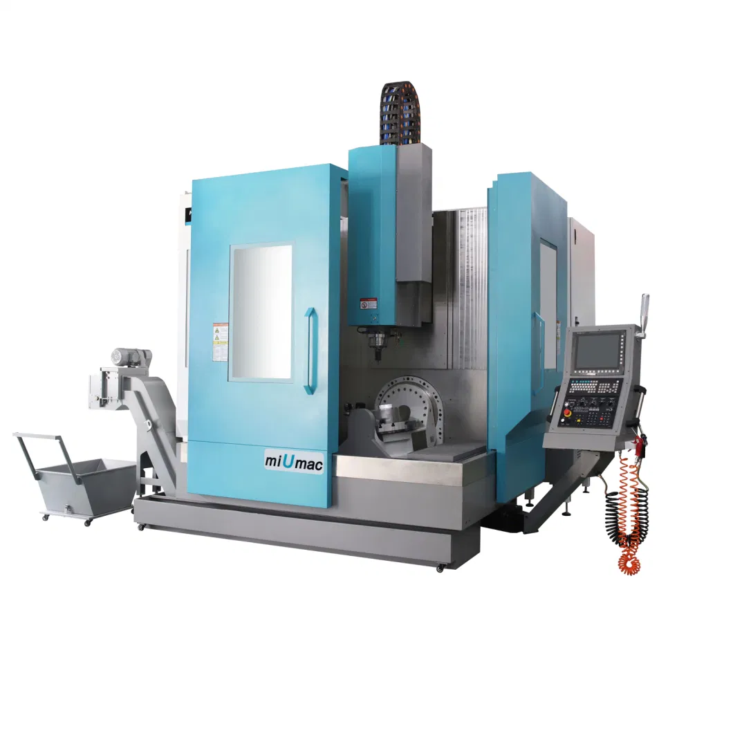 ISO 9001 Certified Kd 5 Axis Machining Center Kdu650V with CE Approval and 300kg Max Table Load