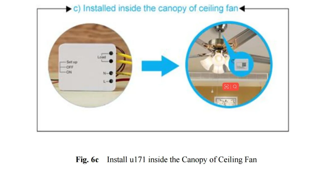 Mini WiFi Switch Control Box on/off Remote Compact Box for Lights Fans Switches Smart Home