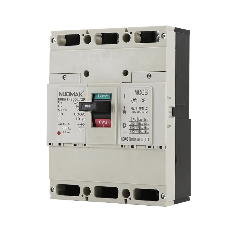 MCCB CE 800V AC50/60Hz 400V 630A 3p Moulded Case Circuit Breaker CE MCB Manufacturers Wholesale Car Battery Pile Special MCCB