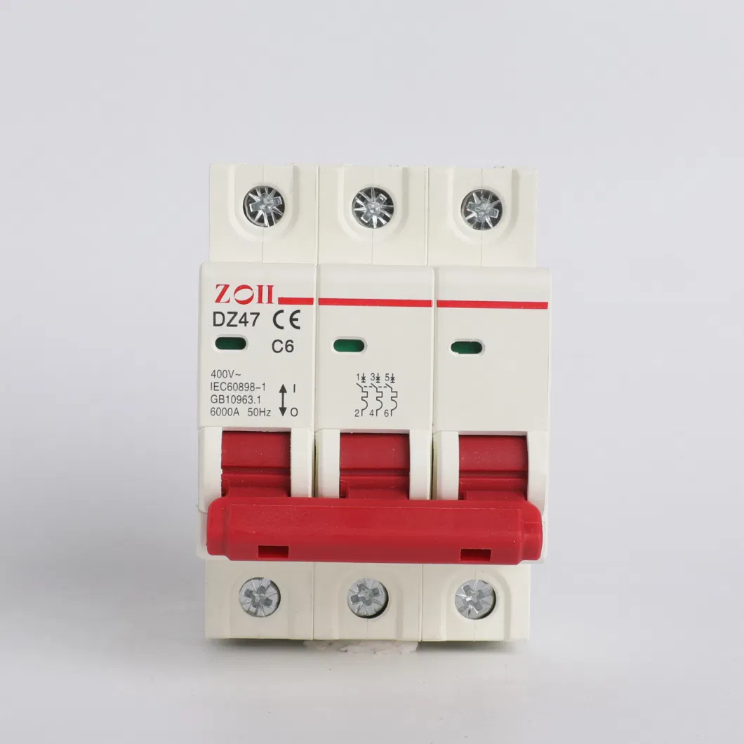 10ka Electrical Mini Miniature DC AC Low Current Circuit Breaker