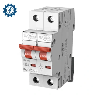 MCB Miniature Circuit Breaker 230V-400V 1A-63A