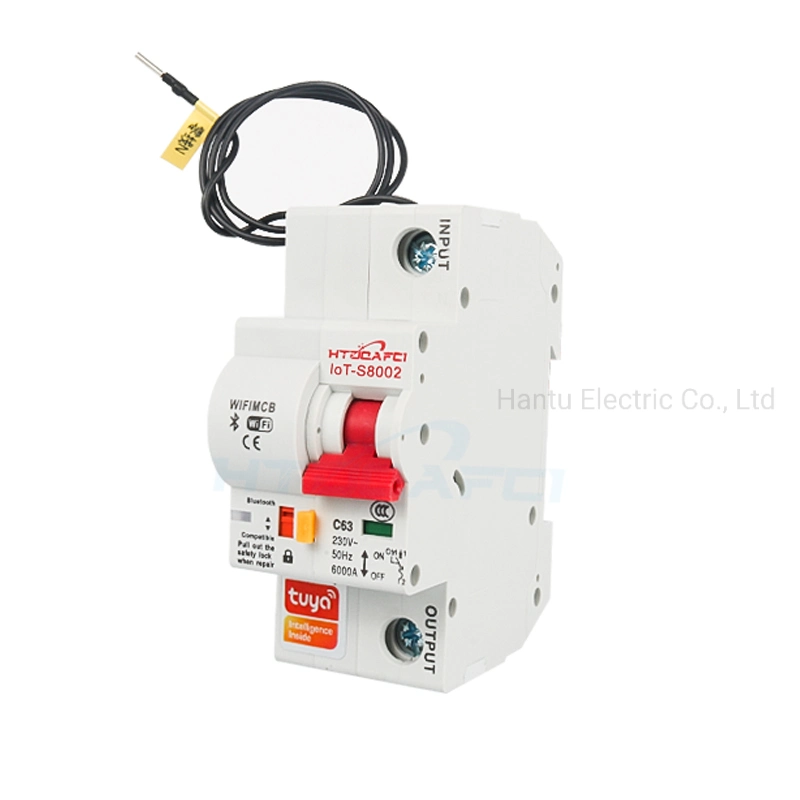 2p Good Quality 3ka 6ka Tuya House Use WiFi Mini Smart Circuit Breaker