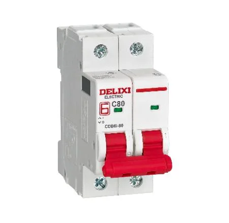 Delixi Cdb6I Solar AC RCCB 63A Miniature Circuit Breaker