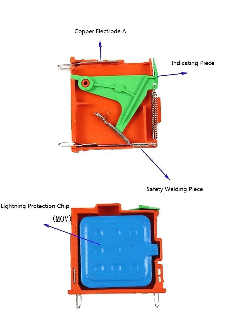 MCB SPD PV Photovoltaic Combiner Box