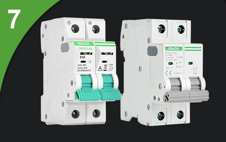 New 500V 10ka 40A Mini MCB with CE Approved Circuit Breaker