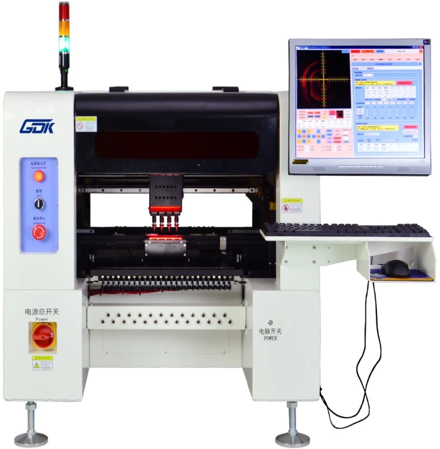 GDK Hot SMT Production Line Chip Mounter Placement Electronic Products Machinery Pick and Place Machine