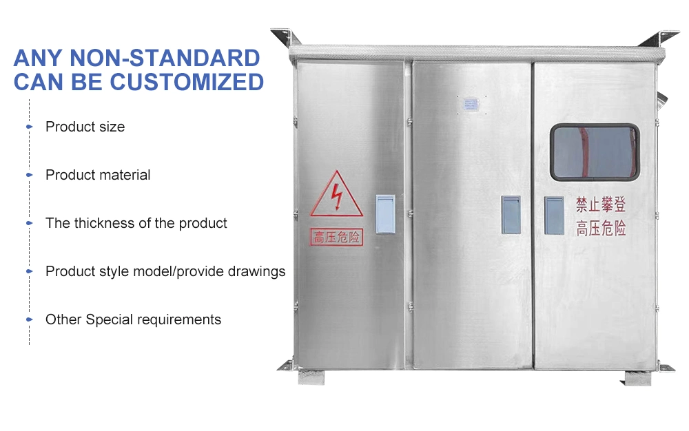 Jp Stainless Steel Distribution Box Three-Phase Meter Box