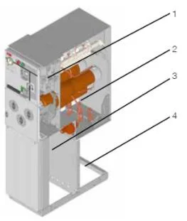 24kv 1250A Sf6 Gas Insulated Switchgear High Medium Voltage Indoor/Outdoor