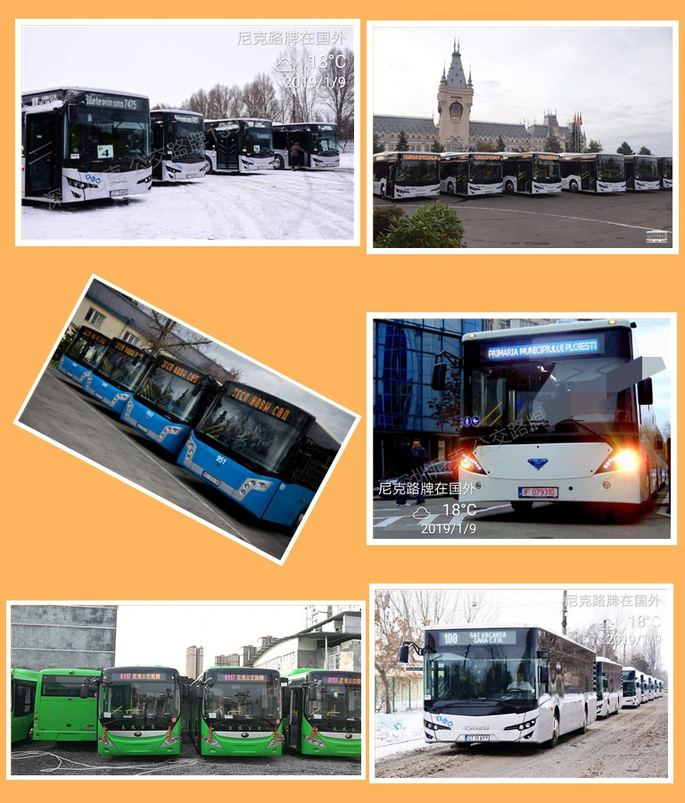 Bus Scrolling LED Display Sign Board for Passenger Information