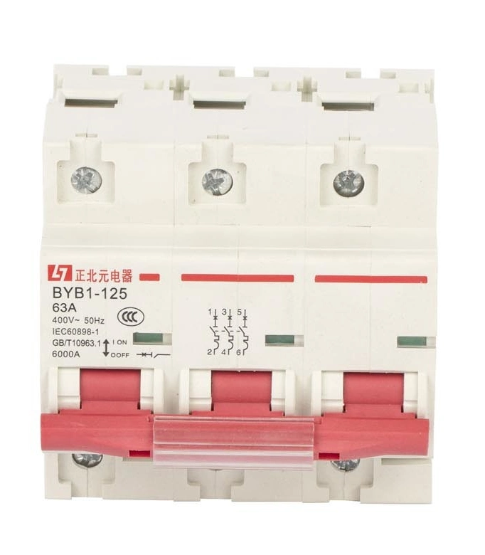 D16 50Hz 400V 3p AC MCB Mini Circuit Breaker with GB/T 10963.1