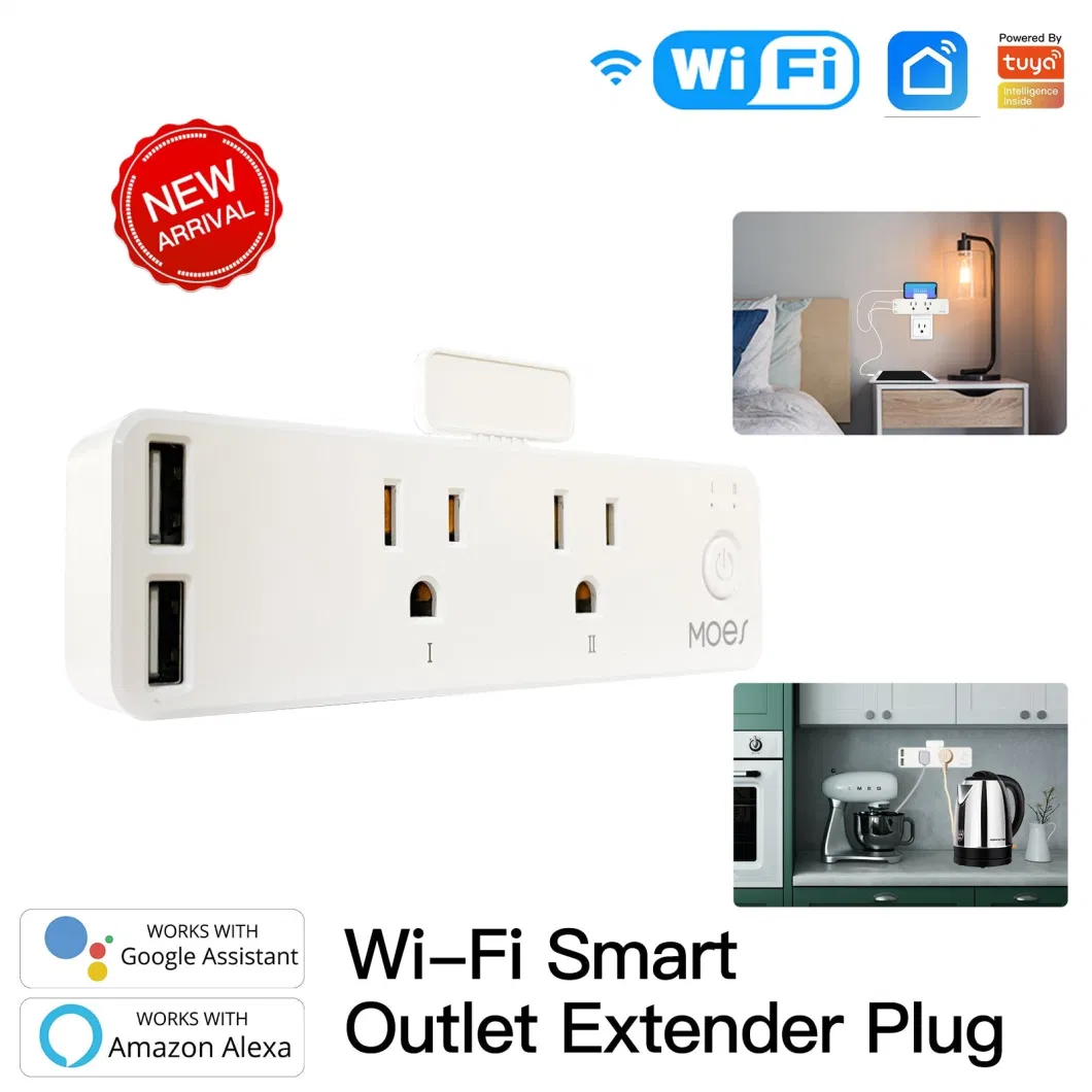 Plug Wall Socket Power Cord Power Plug Enchufe Wi-Fi Smart Plug 4mm