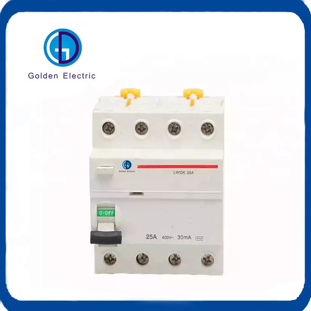 Adjustable Residual Current Circuit Breaker 230V/400V 2p 4p Pg Series RCCB ELCB Earth Leakage Circuit Breaker