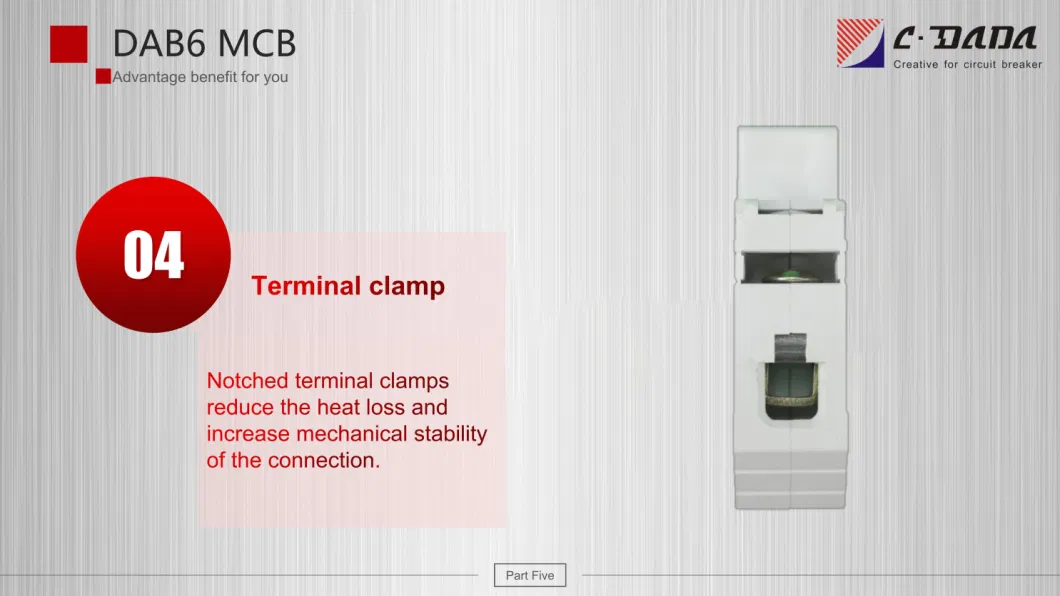 DAB6 MCB House Circuit Breaker with CB CE Certification