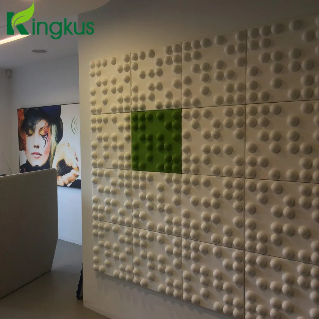 Eco-Friendly Keyboard Shape Polyester Fiber 3D Acoustic Panel