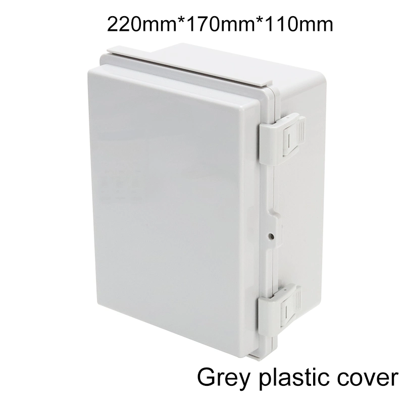 Outdoor Waterproof Electrical Control Distribution Box ABS IP66 Transparent Cover Wall Mounting 150*100*70mm