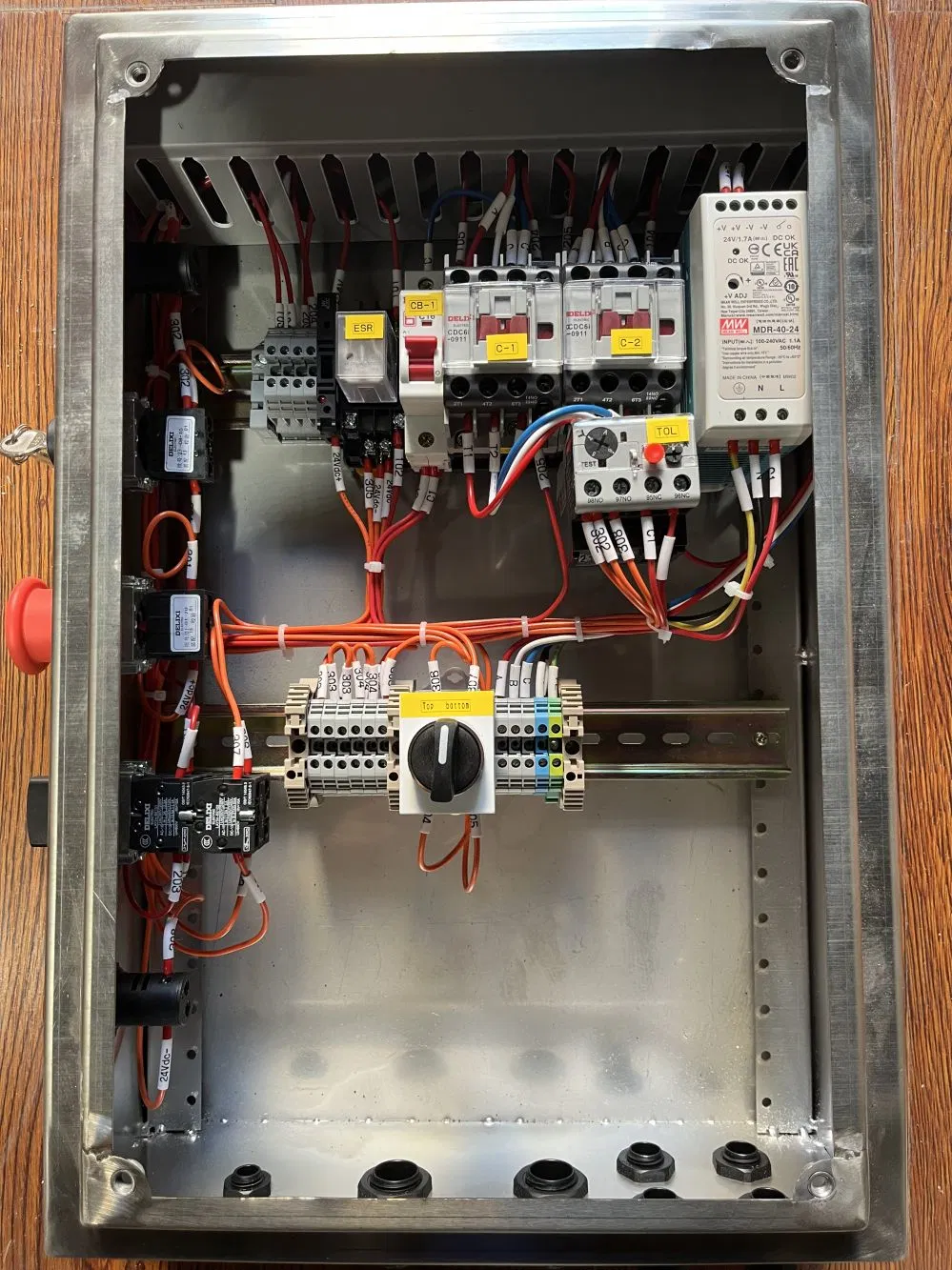 Adly Crane Operations Panel with Industrial Control