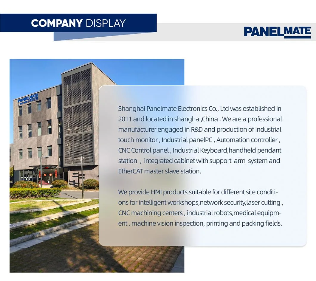 Panel21190e CNC Control Panel Ethercat Operation Panel Industrial Keyboard HMI PLC
