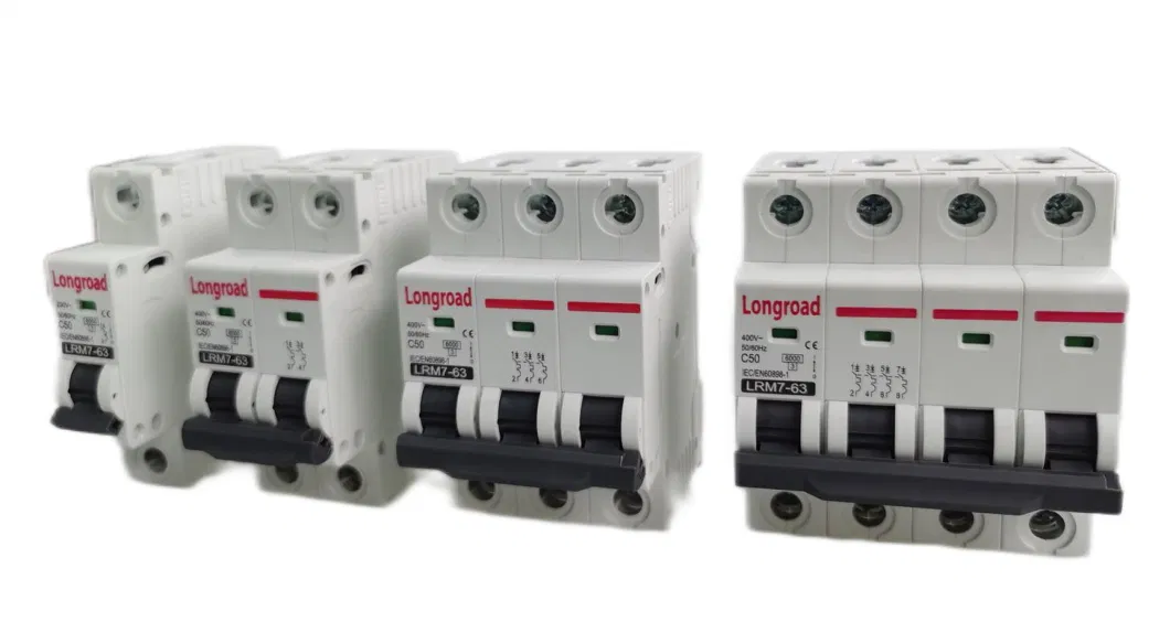 1p Wenzhou OEM DC MCB Motor Marine Electrical AC DC MCB RCD Types 3c CE Miniature Circuit Breakers