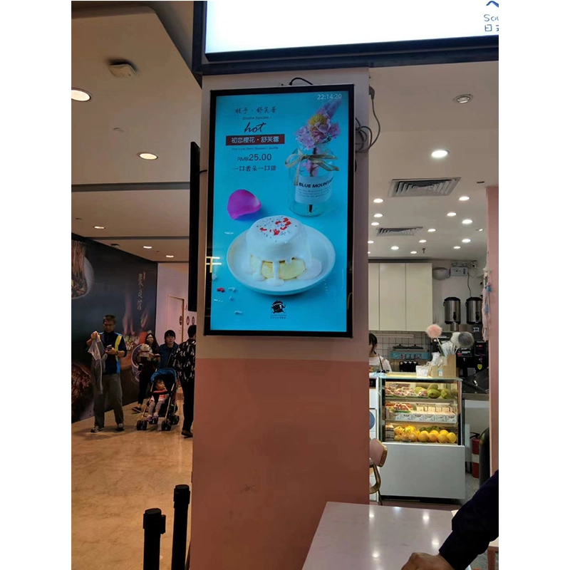 Wall Mount Advertising Display LCD Screen Android Digital Signage Board