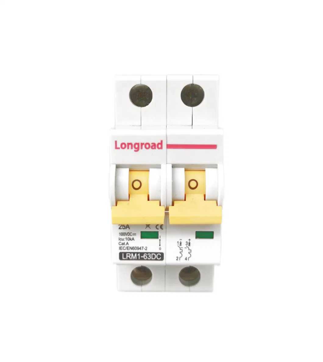 Different Types of Circuit Breaker 10ka 1p 2p 3p 4p Mini MCB 1A-63A DC MCB Miniature Circuit Breaker