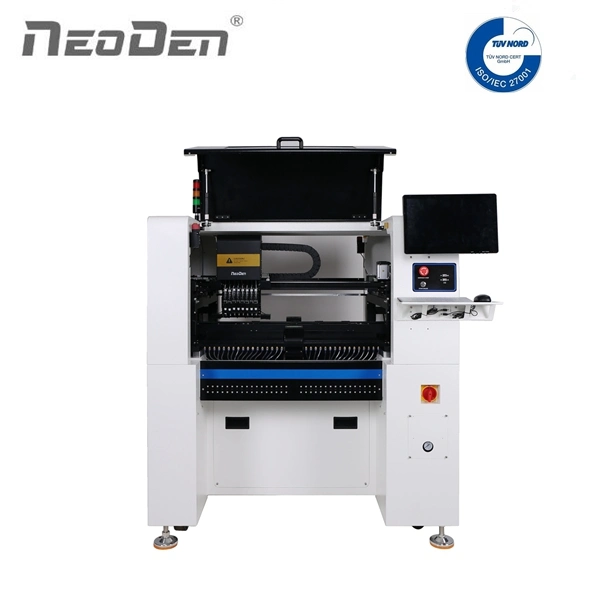 High Speed LED PCB Machine Pick and Place PCB Assembly Pick and Place (NeoDenK1830) with 8 Heads 66 Electric Pneumatic Feeders IC Cameras 0201 BGA Qfn