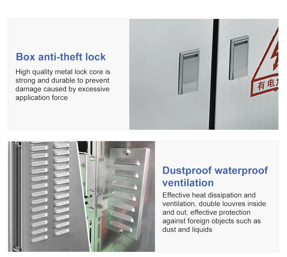 Jp Stainless Steel Distribution Box Three-Phase Meter Box