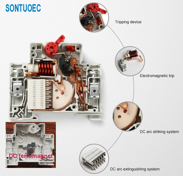 Sontuoec 10ka L7 Series Miniature Circuit Breaker MCB AC or DC