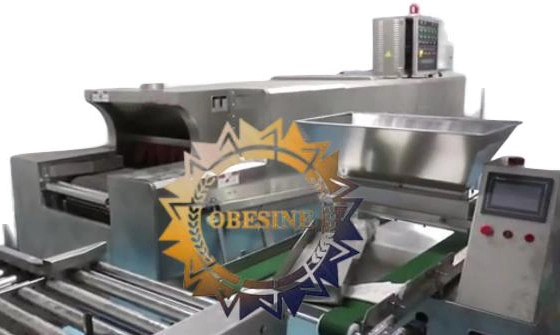 CE Automated Cake Production Line with Transfer Pump Hopper Depositor Aeration Mixer