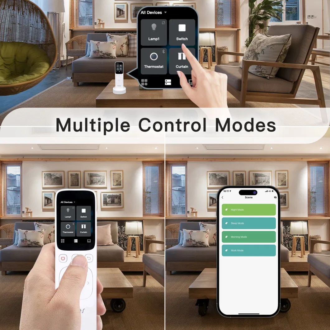 WiFi Portable Tuya Central Control Panel Built in IR Remote Control