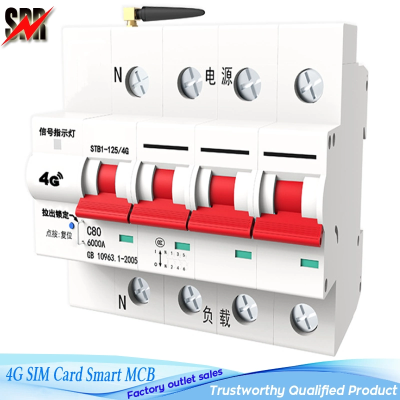 4G SIM Card Smart Mini Circuit Breaker