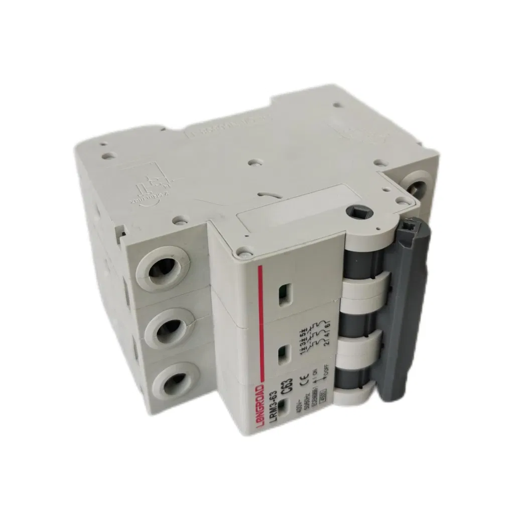 4.5ka Mini Circuit Breaker 3 Pole MCB Miniature AC 400V 6/10/16/20A Circuit Breaker