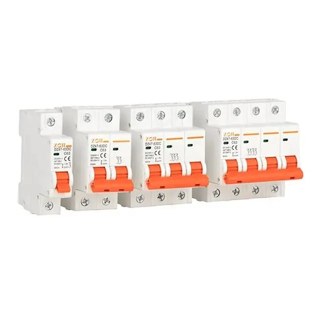 MCB DC Mini Circuit Breaker 1p2p3p4p 1000V 500VDC 20A 40A 63A House