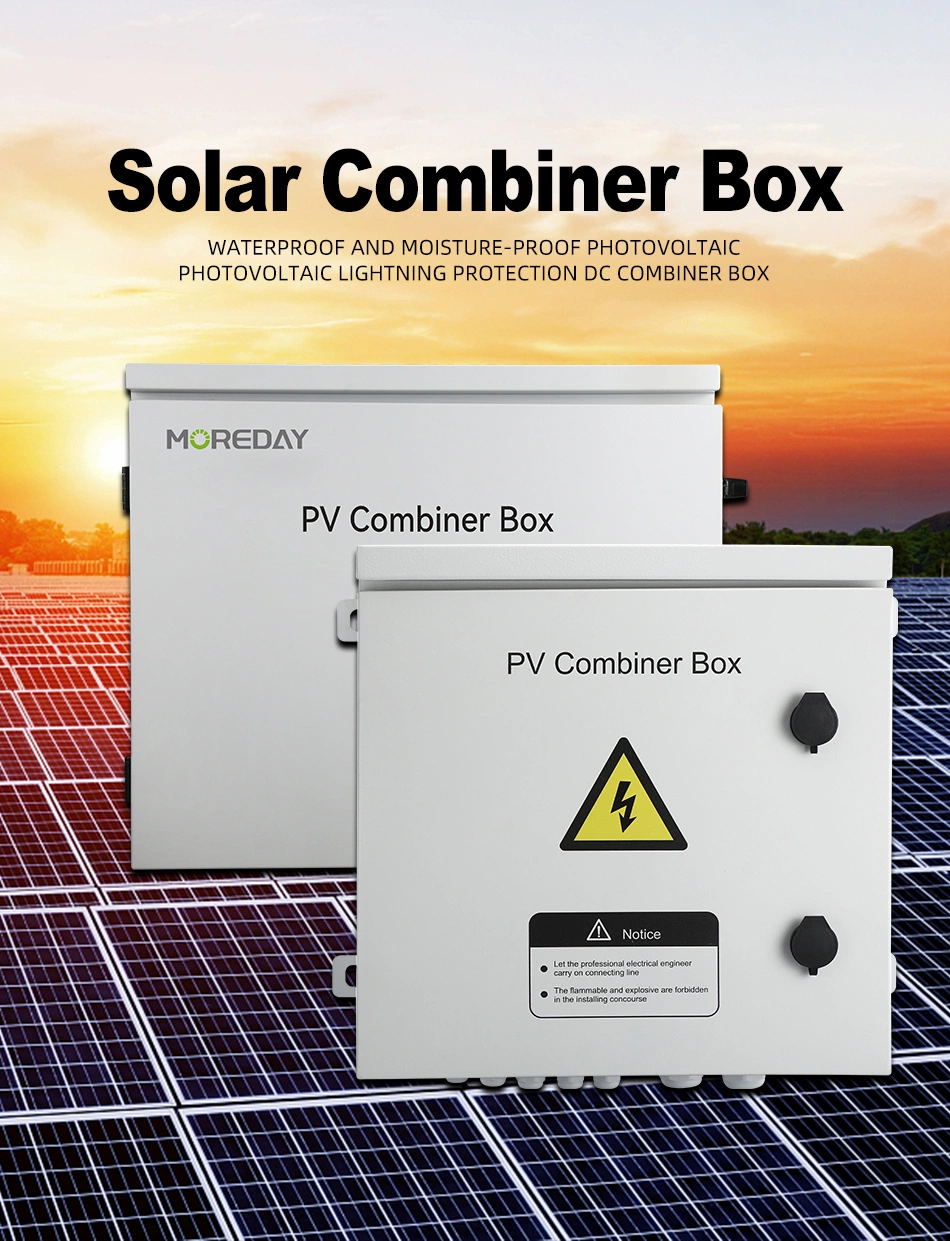 IP65 Waterproof High Protection Home Use Energy Solar DC Combiner Box