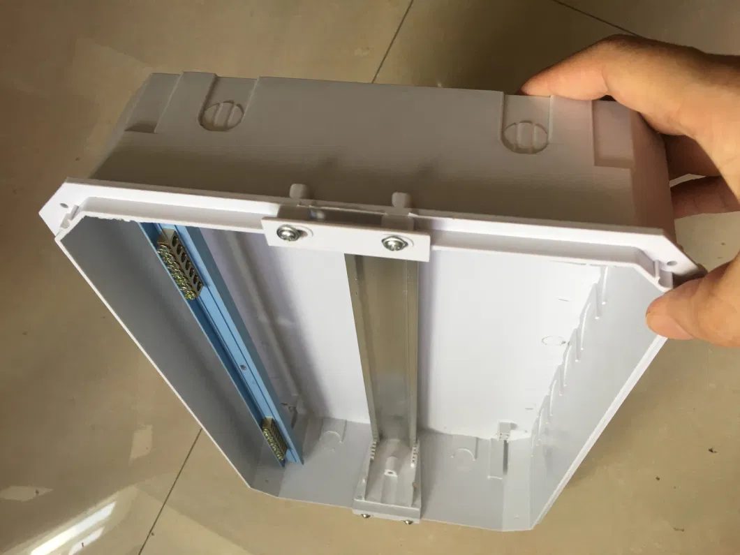 Plastic Distribution Board with Standard Metal DIN Rail Bracket Brass Terminal