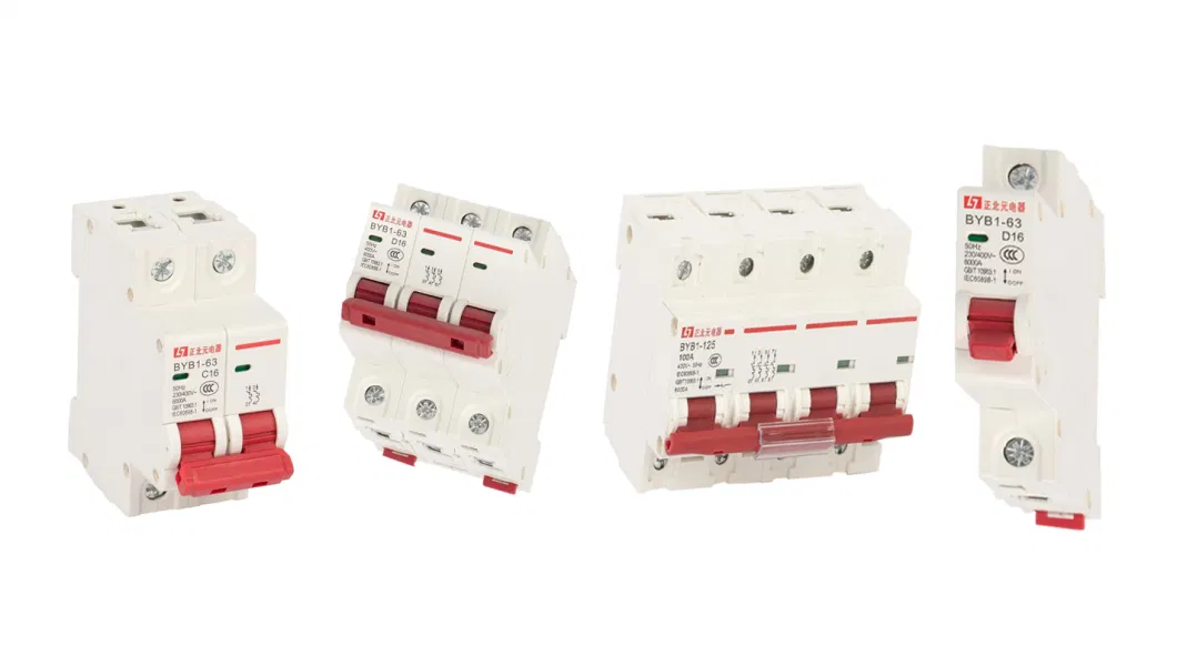 D16 50Hz 400V 3p AC MCB Mini Circuit Breaker with GB/T 10963.1