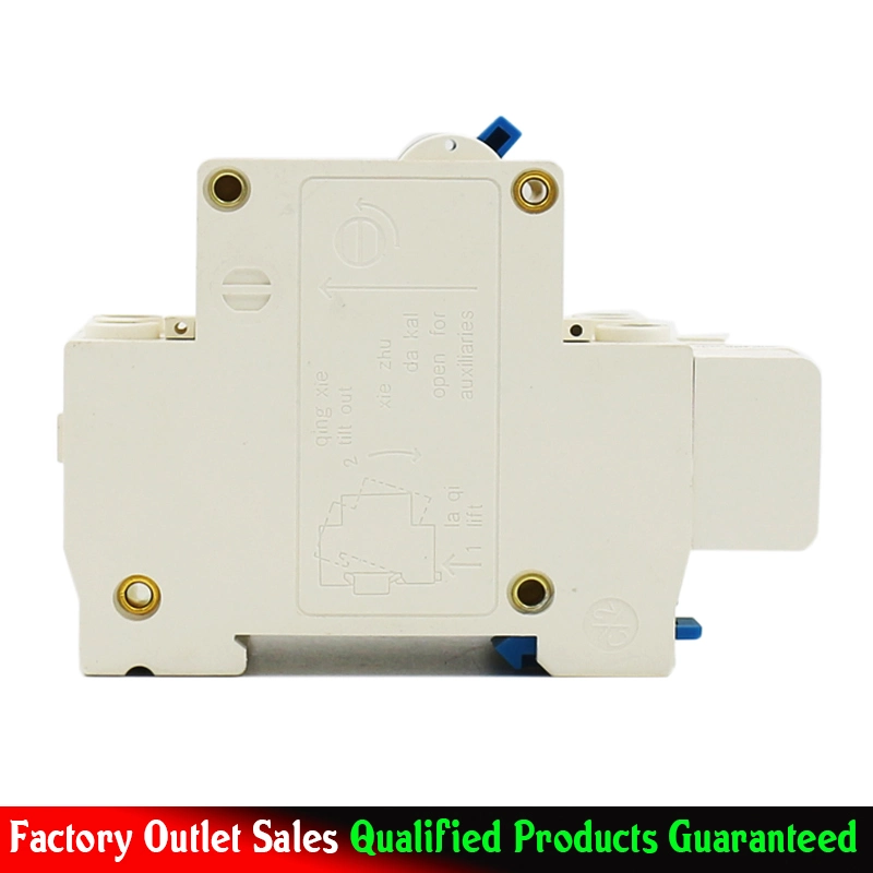 Dz47le C45le 2p Earth Leakage Circuit Breaker with Over Current Protection (DZ47LE ELCB)