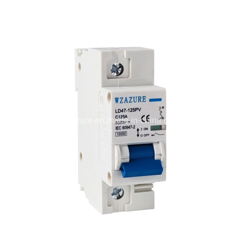 DC MCB Mini Circuit Breaker 10ka High Quality DC250V 1p 125A