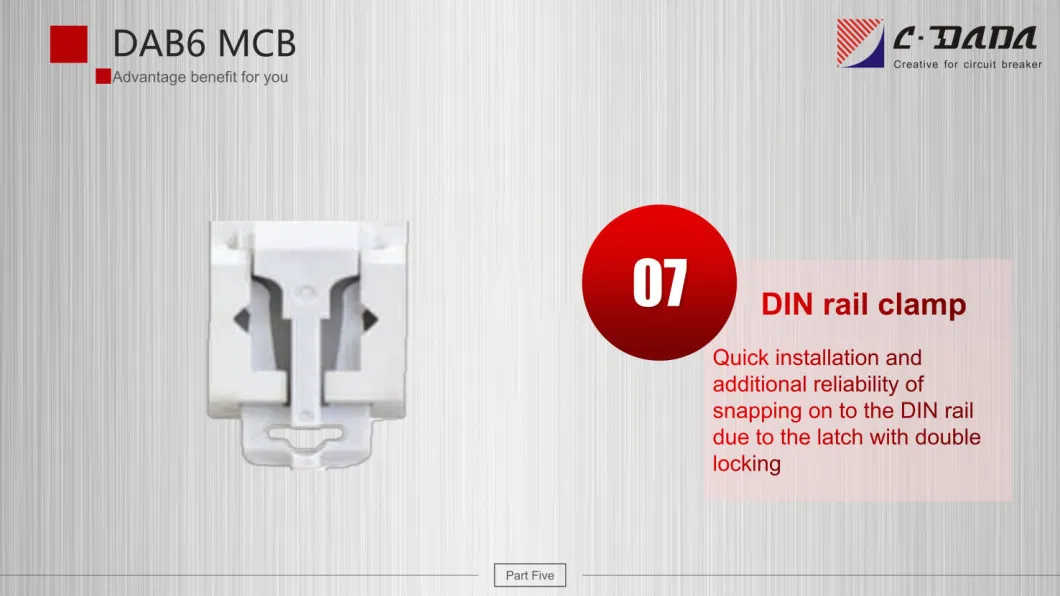 DAB6-63 4.5ka Mini Circuit Breaker MCB with CE CB Certification