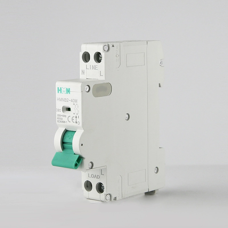 Residual Current MCB 6ka 63A 1P+N CE Mini Circuit Breaker,RCD, RCCB, MCB, MCCB