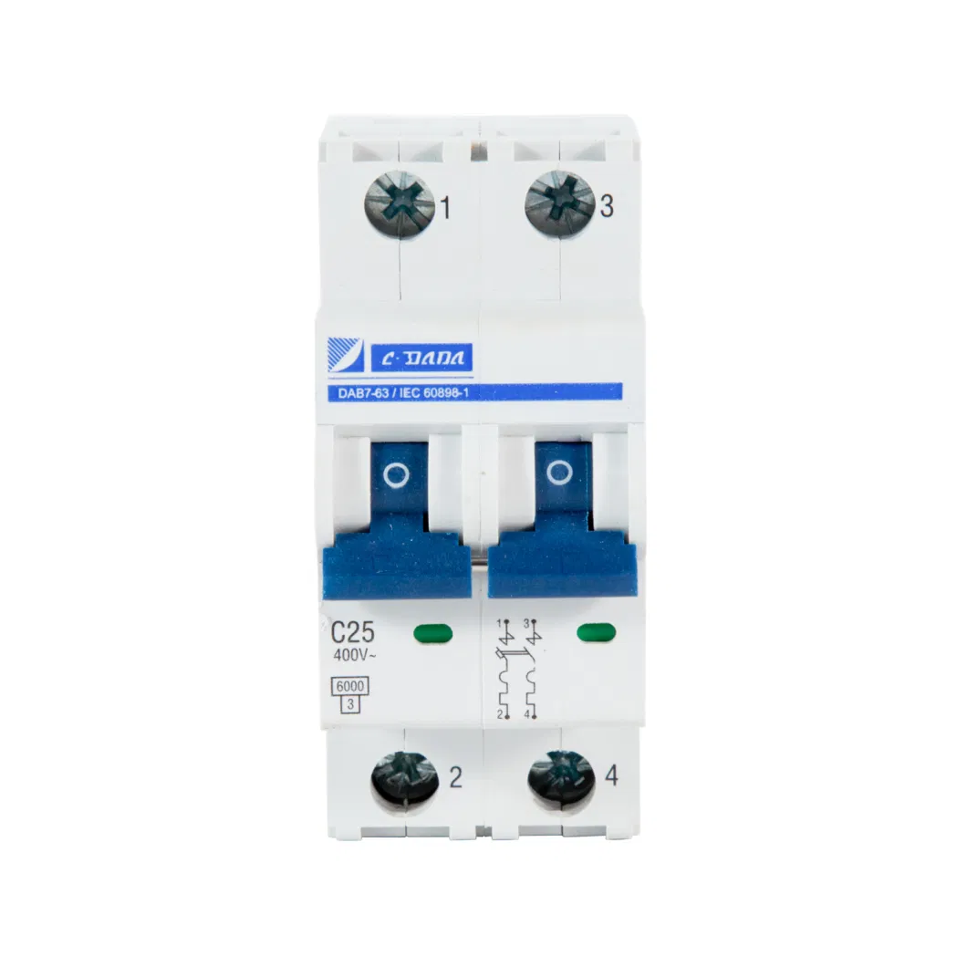 MCB Nova DAB7-63 10ka 2p Mini Circuit Breaker