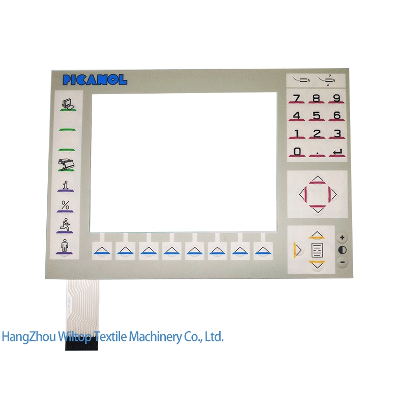 Display Picanal Omniplus Touch Panel Operation Keyboard for Textile Machinery