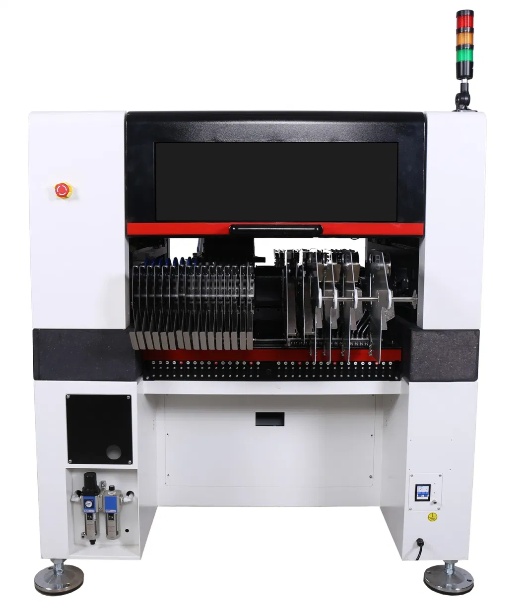 New Arrival 8 Head SMT Pick and Place Machine PCB Assembly Equipment (NeoDen10) with Ball Screw 66 Feeders Flying Vision for PCB SMD Production Line