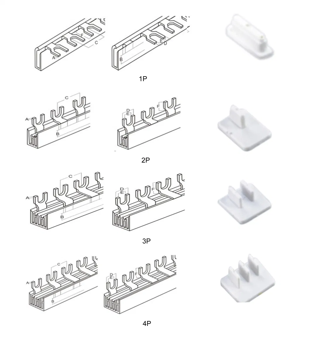 Fork/Pin Type Copper Bus Bar