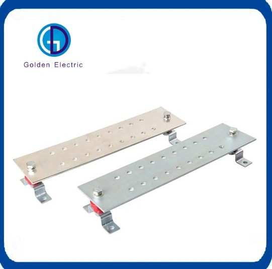 Factory Custom Logo Size High Performance Pure Copper/Tinned Copper/ Copper Clad Steel Busbar