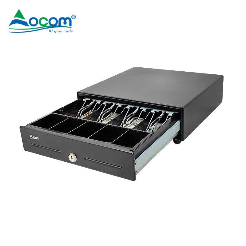 Black Style Small Micro Switch Senor Metal Trigger Cash Drawer Box Rj12 for Cash Register