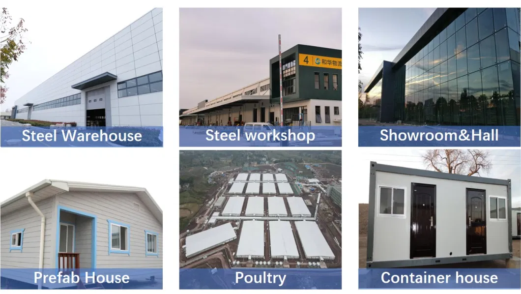 Modular Metal Steel Structure Building Construction Prefabricated Warehouse Buildings