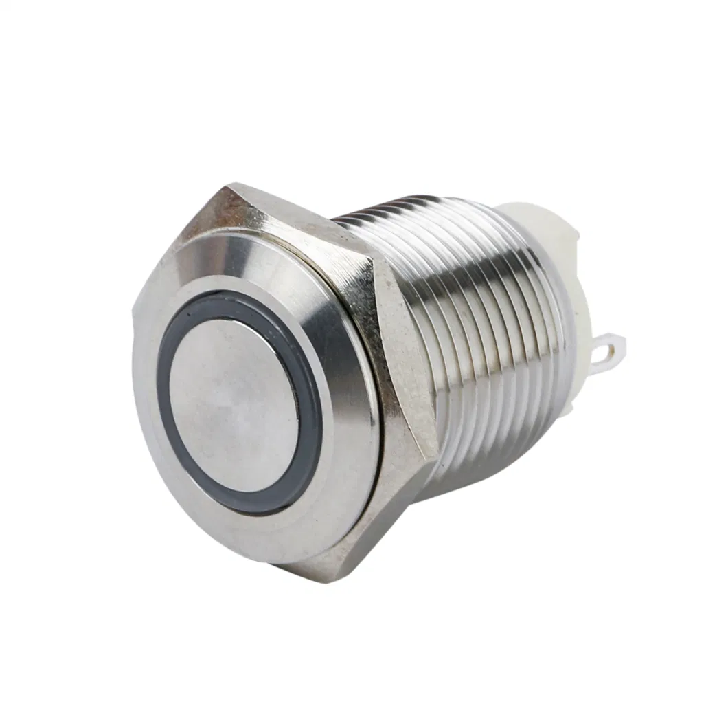 Qiannian Reach 16-H Short Latching 4 Pin Mini Outdoor Push Button Switch